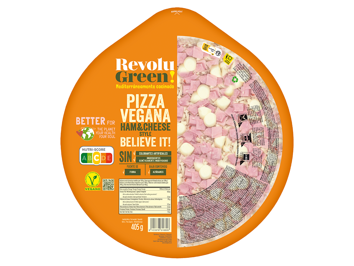 Pizza Vegana HAM&CHEESE STYLE 