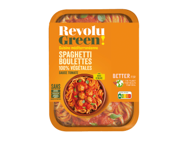 Spaghetti Boulettes 100% Végétales Sauce Tomate